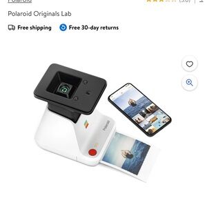 Brand new Polaroid Printer that hooks up to your phone